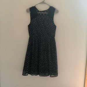 Polka dot dress - Size: medium